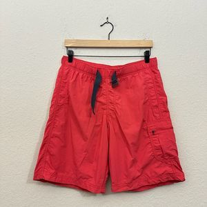 COLUMBIA Omni-Shade Mesh Lined Palmerston Peak Swimming Shorts AM4366 Red